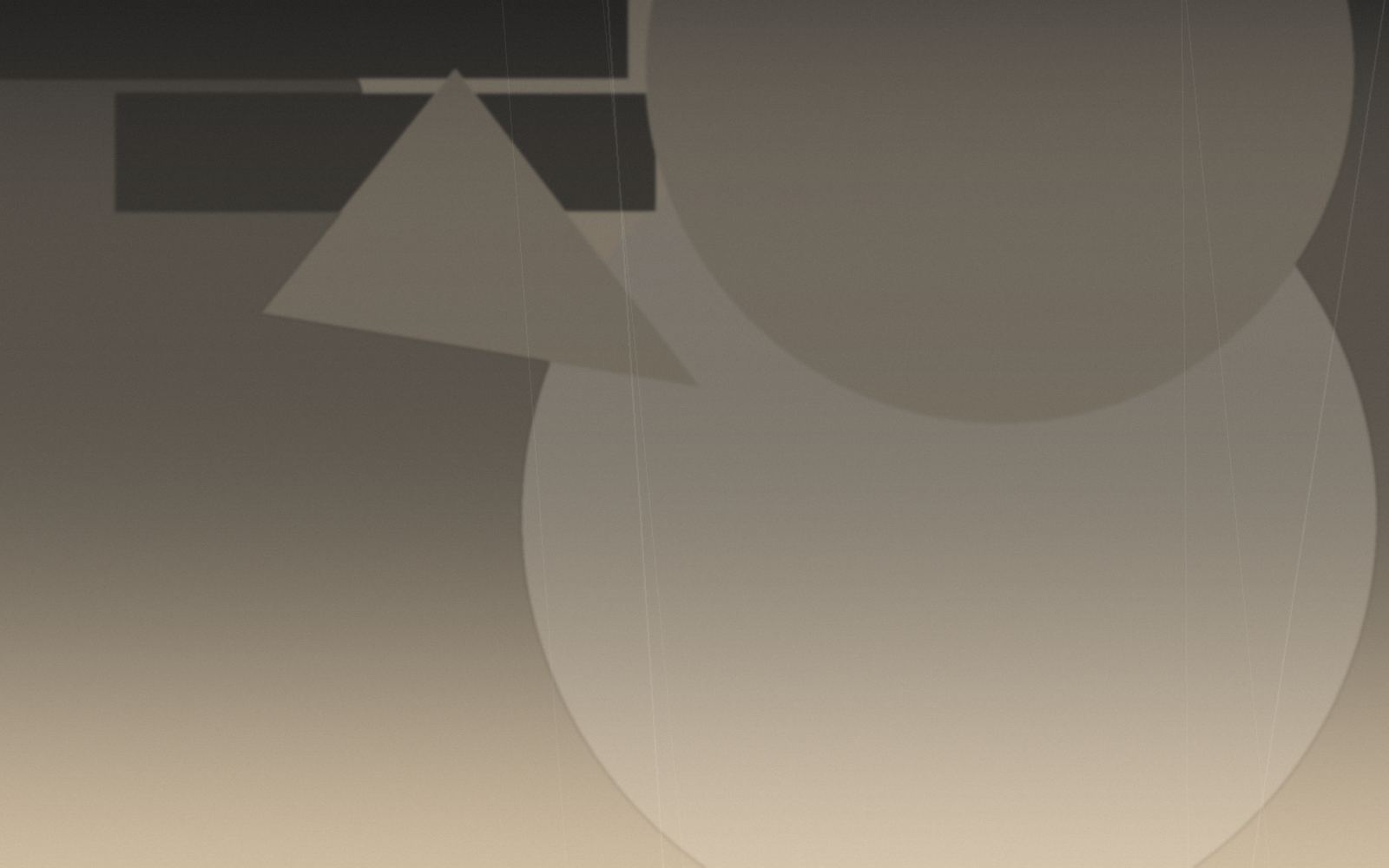 Abstract editorial illustration in graphite and beige tones